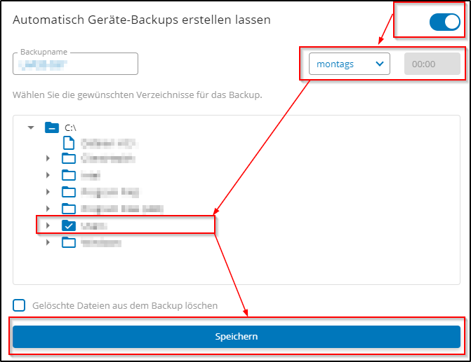 automatisches Backup automatisches Backup