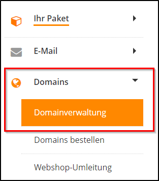 domainverwaltung domainverwaltung
