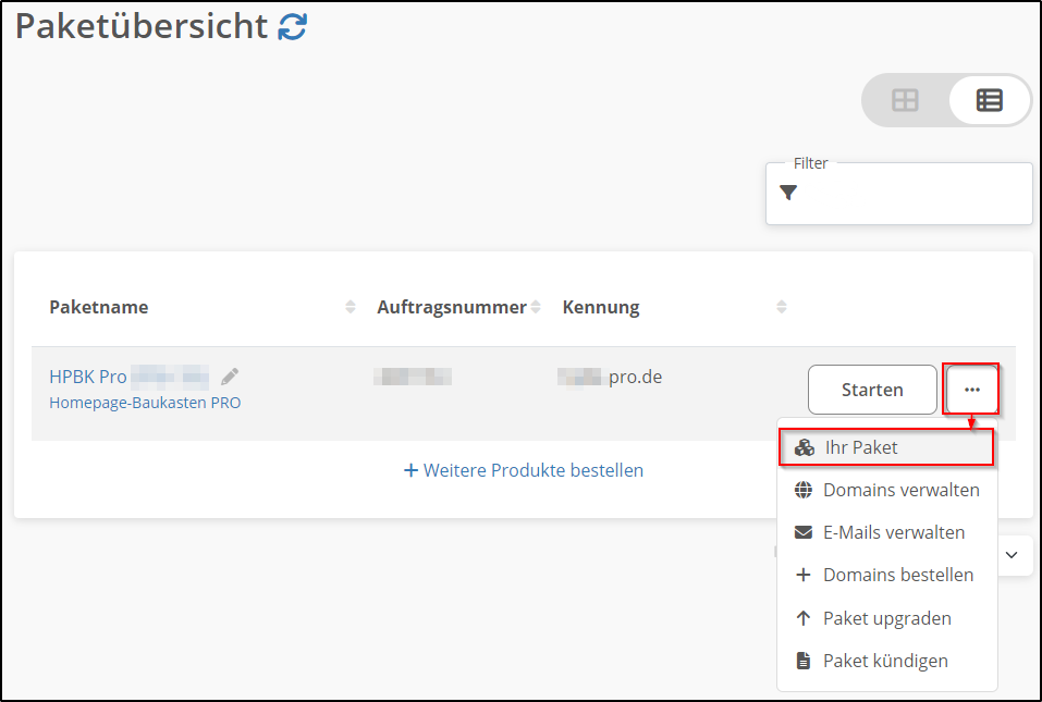 Ihr Paket Ihr Paket