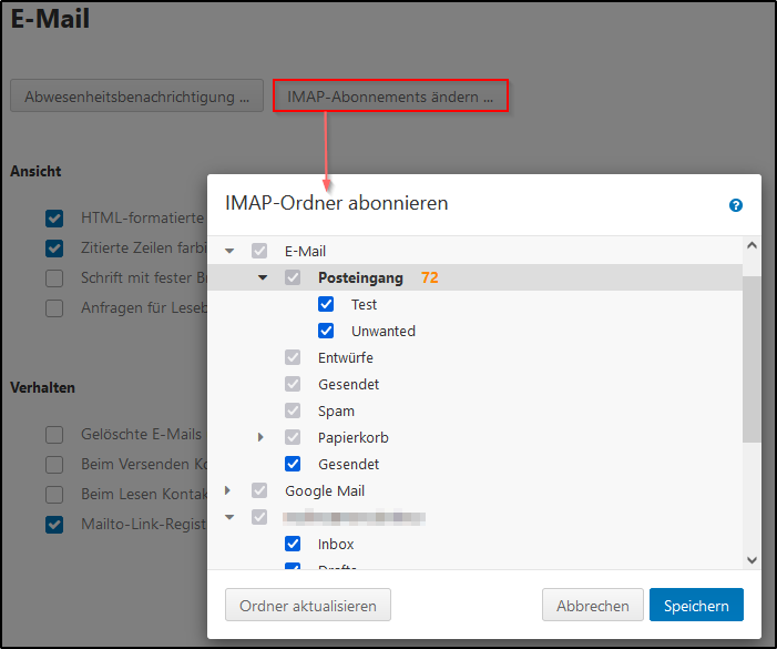 E-MAil IMAP-Abo E-MAil IMAP-Abo