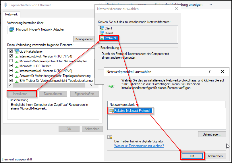 Windows Server Protokoll Windows Server Protokoll