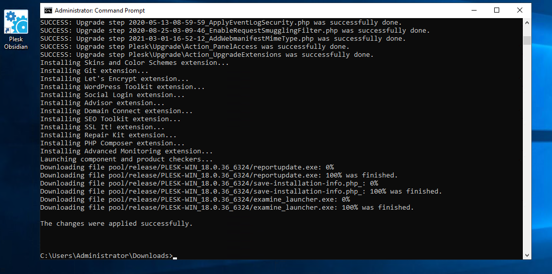 Plesk Windows Plesk Windows