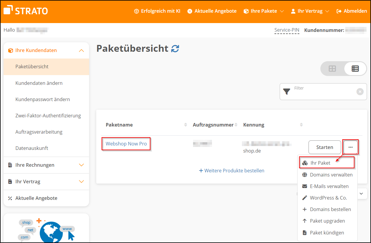 Ihr Paket Ihr Paket
