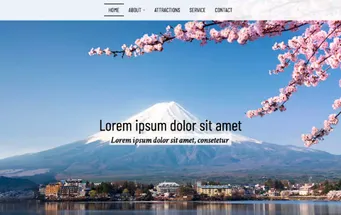 Vorschau: Website zu Touristengebieten