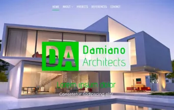 Vorschau: Website für Architekturdesign